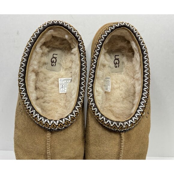 UGG Tasman Men’s Size 10 Chestnut Suede Lined Slip-On Slipper 5950 - Picture 8 of 8